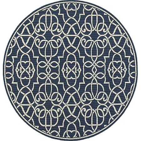 7' 10" Round Area Rug