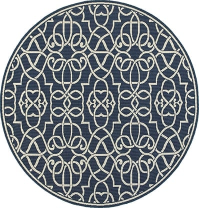 7' 10" Round Area Rug
