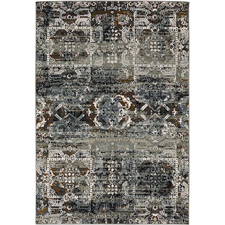 9'10" X 12'10"  Rug