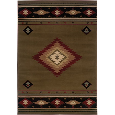 3'10" X  5' 5" Rug