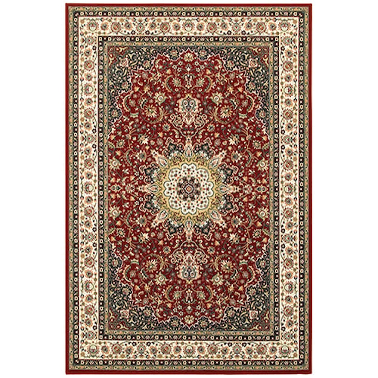 Oriental Weavers Kashan 3'10" X  5' 5" Rectangle Rug