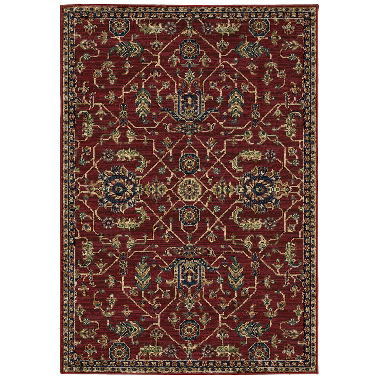 Oriental Weavers Ankara 9'10" X 12'10" Rectangle Rug