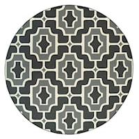 7'10" X  7'10" Round Rug