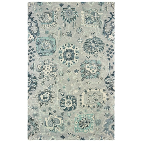 3' 6" X  5' 6" Rectangle Rug