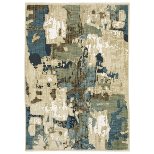 5' 3" X  7' 6" Rectangle Rug