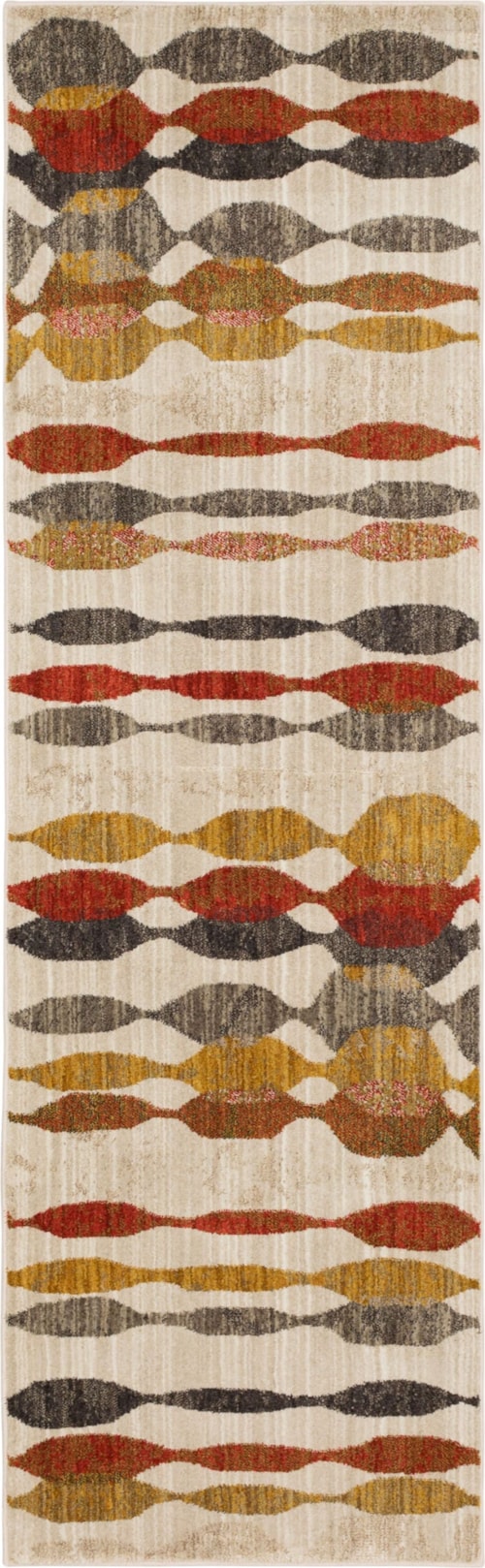 Acoustic Ginger 2' 4" X 7' 10" Area Rug