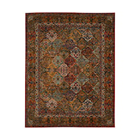 Canterbury Red 5' x 8' Area Rug