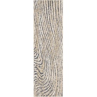 Zeus Frost Grey 2' 4" x 7' 10" Area Rug