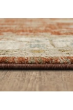 Karastan Rugs Adalia Iznik Rust 5' X 7' 6" Area Rug
