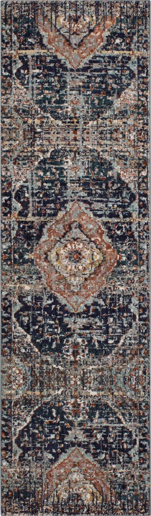 Solace Indigo 2' 4" X 7' 10" Area Rug