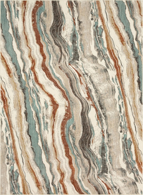 Pearl River Alabaster 5' 3" X 7' 10" Area Rug