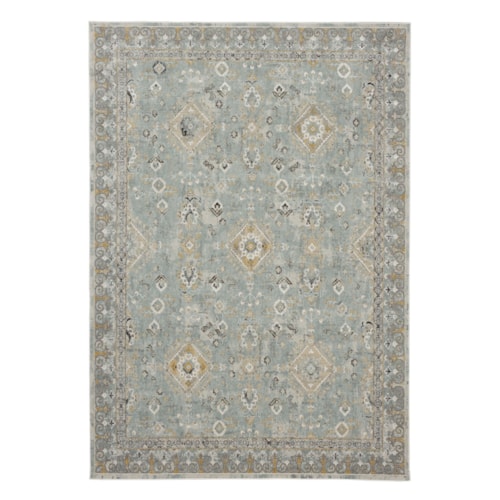 Ravenglass Blue 6' 6" X 9' 10" Area Rug