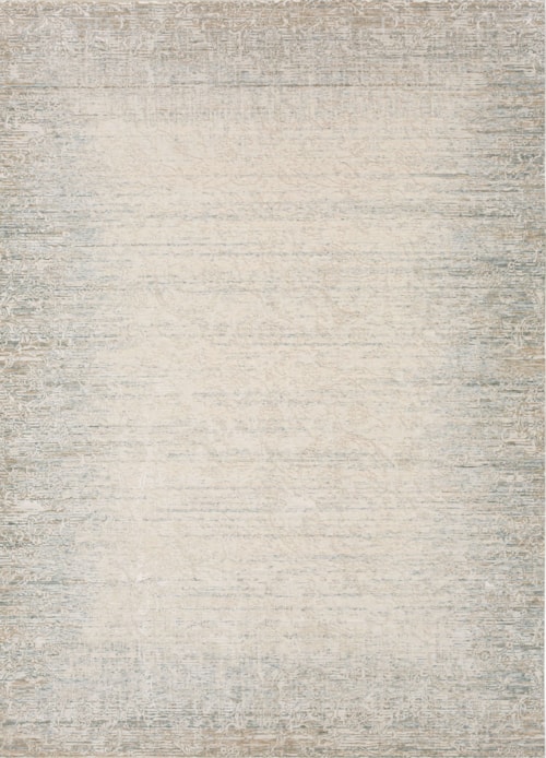 Mandawa Cream Dark Grey 6' 7" X 9' 4" Area Rug