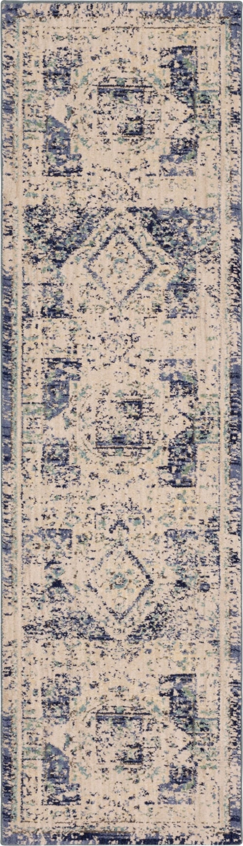 Santee Indigo 2' 4" X 7' 10" Area Rug