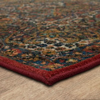 Canterbury Red 2' 6" x 10' Area Rug