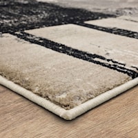 Brush Strokes Soot 2' 4" x 7' 10" Area Rug