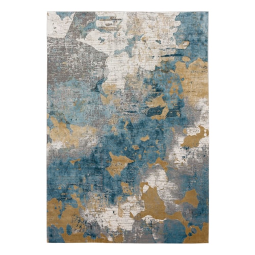 Nuvole Grey Blue 12' X 15' Area Rug