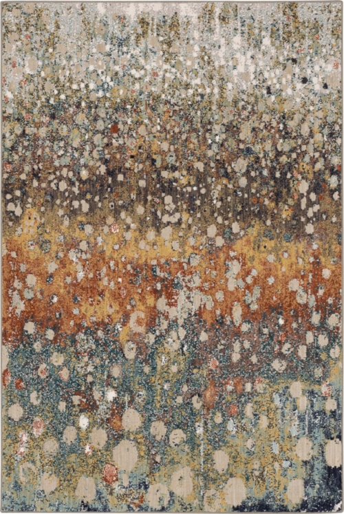 Torrent Rose Gold 2' X 3' Area Rug