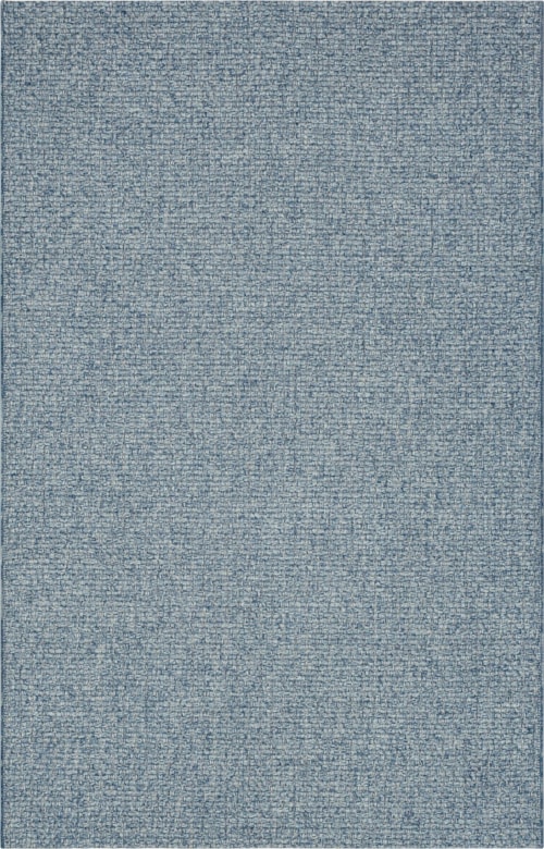 Lanai Blue 6' 6" X 9' Area Rug