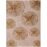 Haight Brushed Gold 5' 3" x 7' 10" Area Rug