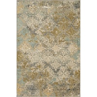 Moy Willow Grey 3' 6" x 5' 6" Area Rug