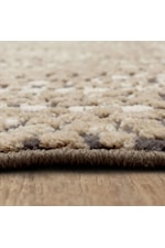 Karastan Rugs Rendition by Stacy Garcia Home Zeus Frost Grey 5' 3" x 7' 10" Area Rug