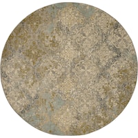 Moy Willow Grey 8' x 8' Area Rug