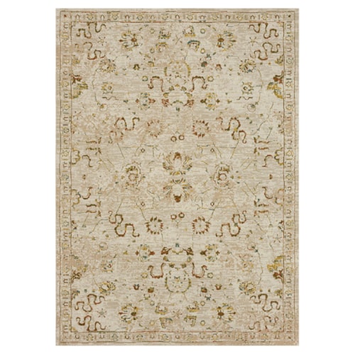 Fresco Cream 5' X 7' 6" Area Rug