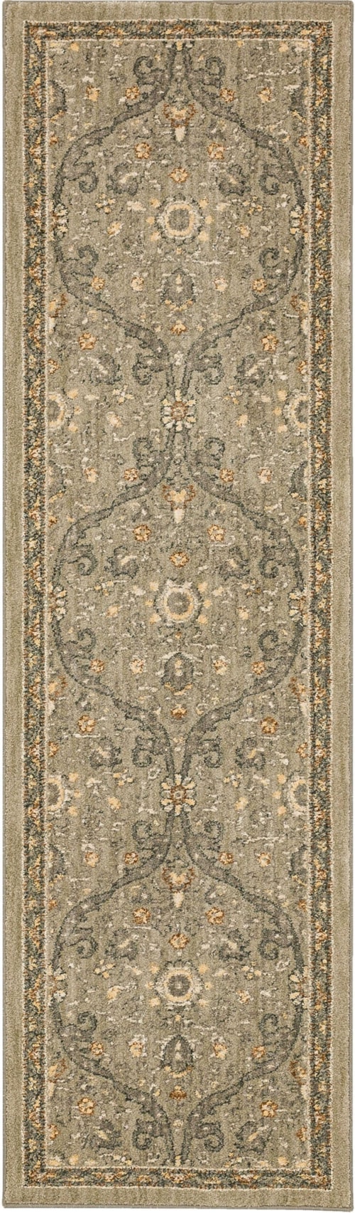 Galway Willow Grey 2' 4" X 7' 10" Area Rug