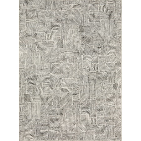 Minoan Frost Grey 9' 6" x 12' 11" Area Rug