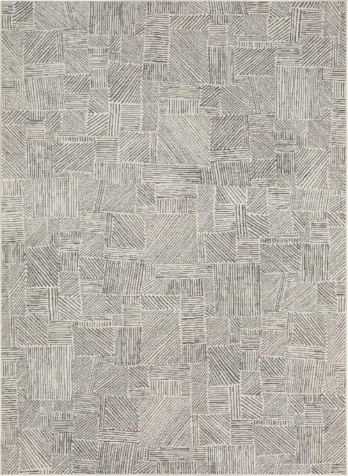 Minoan Frost Grey 9' 6" X 12' 11" Area Rug