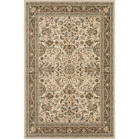 Newbridge Sand Stone 3' 6" x 5' 6" Area Rug