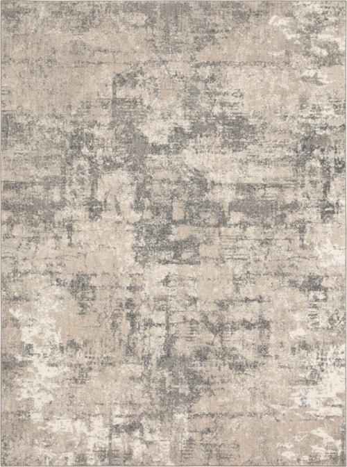 Agusti Frost Grey 5' 3" X 7' 10" Area Rug