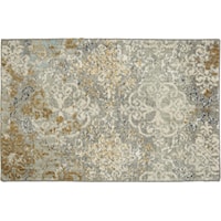 Moy Willow Grey 2' x 3' Area Rug