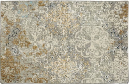 Moy Willow Grey 2' X 3' Area Rug