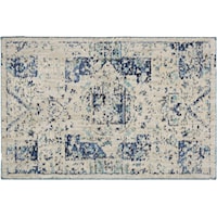 Santee Indigo 2' x 3' Area Rug