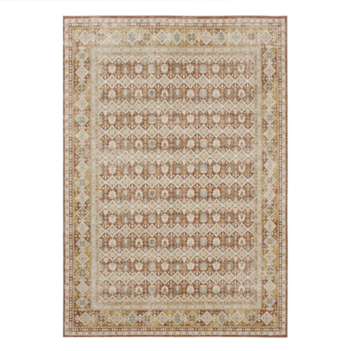 Staveley Terracotta 6' 6" X 9' 10" Area Rug