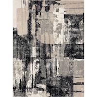 Brush Strokes Soot 8' x 10' Area Rug