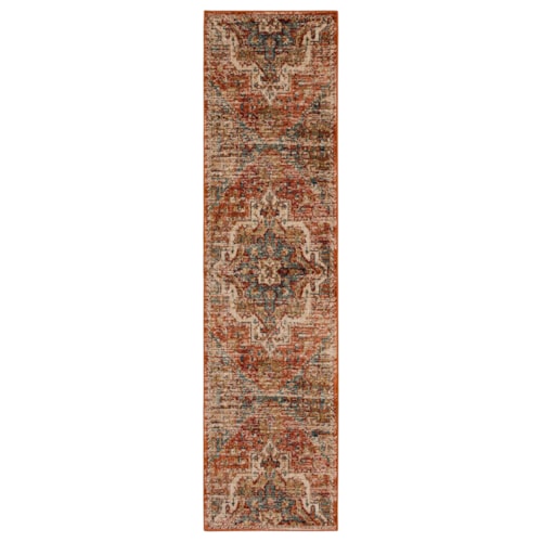 Karastan Rugs Kasbar Spice 2' 6" X 10' Area Rug