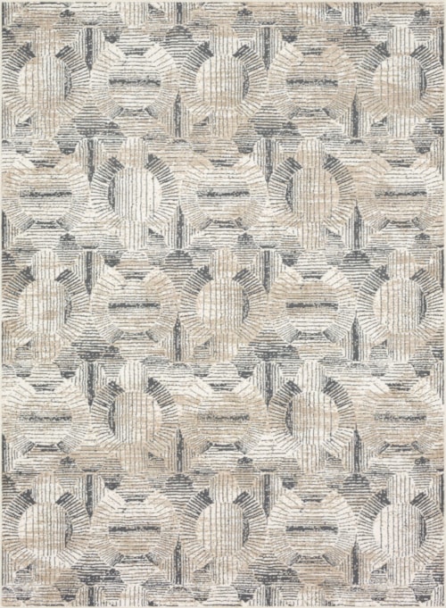 Valiant Frost Grey 6' 6" X 9' 6" Area Rug