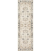 Mistral Alabaster 2' 4" x 7' 10" Area Rug