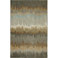 Cashel Abyss Blue 3' 6" x 5' 6" Area Rug