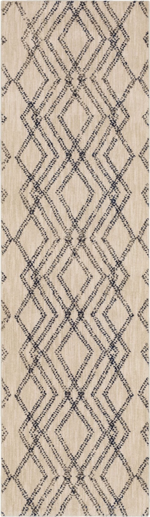 French Affair Ink Blue 2' 4" X 7' 10" Area Rug