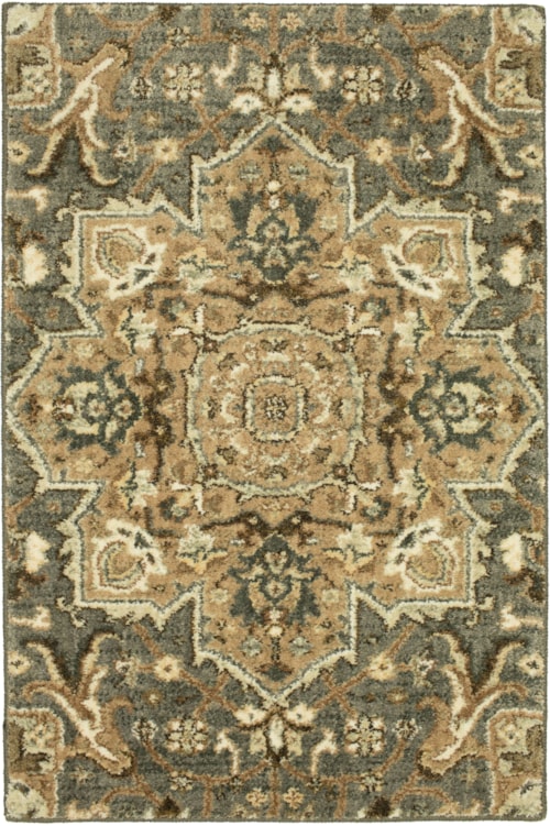 Rhodes Ash Grey 2' X 3' Area Rug
