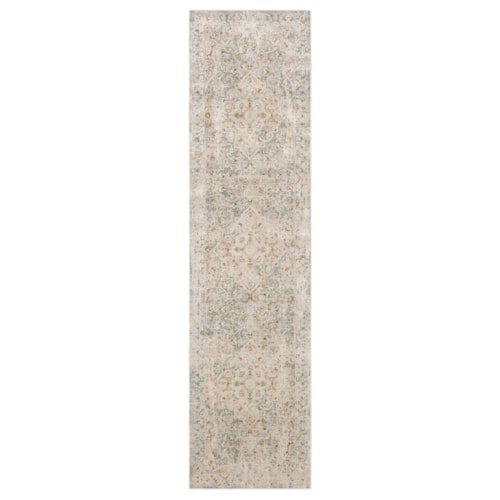 Ashbourne Blue 2' 6" X 10' Area Rug
