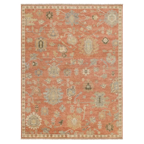 Andujar Rust 6' X 9' Area Rug