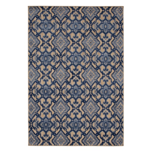 Hope Isle Blue 6' X 9' Area Rug