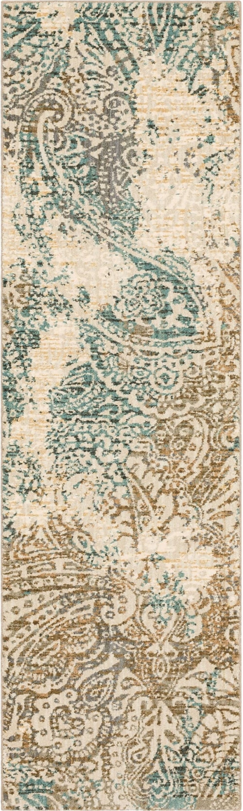 Drava Jadeite 2' 4" X 7' 10" Area Rug