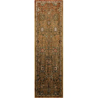 Myanmar Tobacco 2' 4" x 7' 10" Area Rug