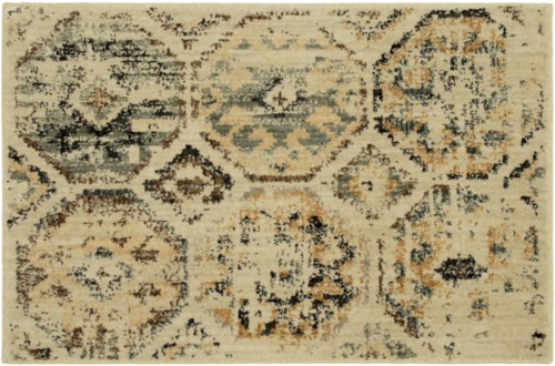 Tunis Beige 2' X 3' Area Rug